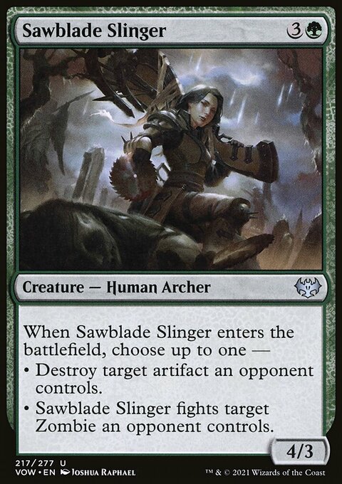 Sawblade Slinger